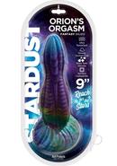 Stardust Orion`s Orgasm Silicone Dildo With Suction Cup 9in - Multicolor